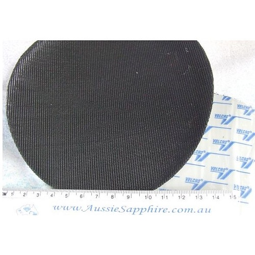 6" Velcro Starter Disc , PSA Backing, Use to mount SiC Discs [Size: 6 inch]