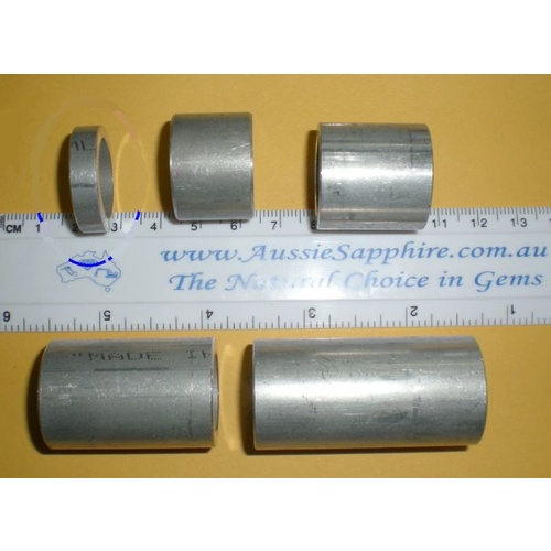 1/4" wide Aluminium Machined Spacer to fit 3/4" Ø arbor shaft