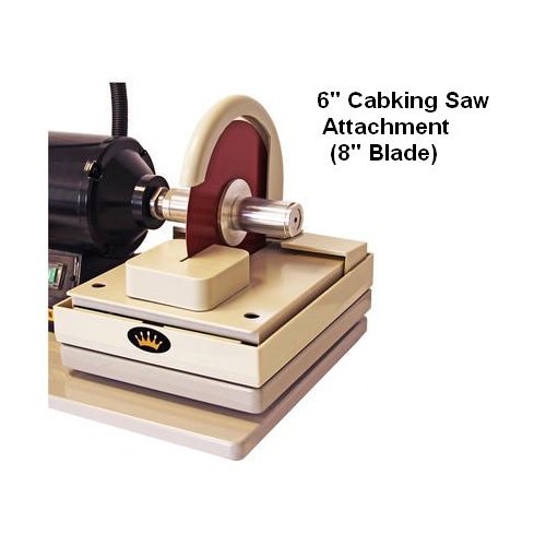 CabKing trim saw attachment for the 6″ Arbor