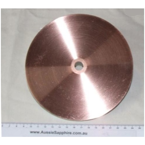 6 inch Copper Lap (Laminated) for Pre-Polishing  [Size: 6 inch]