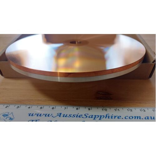Thick Copper Lap (3mm Laminated) for Pre-Polishing - 6" or 8" [Size: 6 inch]