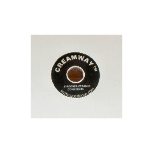 6 inch Creamway Polish Lap, Integral Zirconium Oxide, Just Add Water [Size: 6 inch]