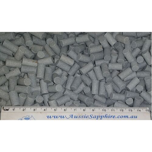 Medium Cut Ceramic Media 8x16 mm Cylinders - 1kg Lot