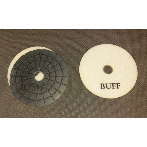 4" Diamond Buffing Pad for WET polishing stone