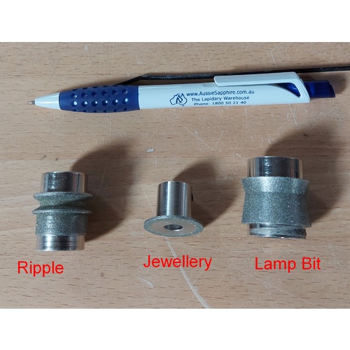 Specialty Glass Grinder Bits - choose from 3 types