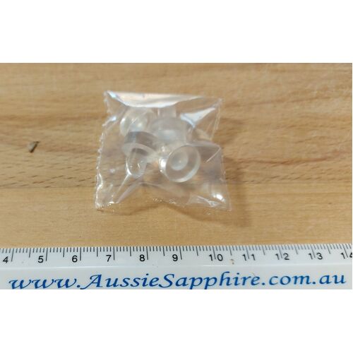 Set of 4 rubber feet for the Aussie AS-1.5-2 Tumbler